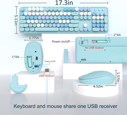 Aula AC306 Wireless Mouse and Keyboard