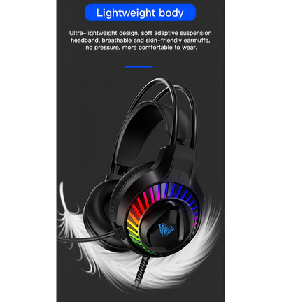 Aula S605 Wired RBG Gaming Headset