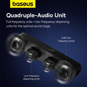 Baseus DS10 Soundbar Subwoofer Speaker Wireless Bluetooth 5.3 Sound Bar Home Theater 4