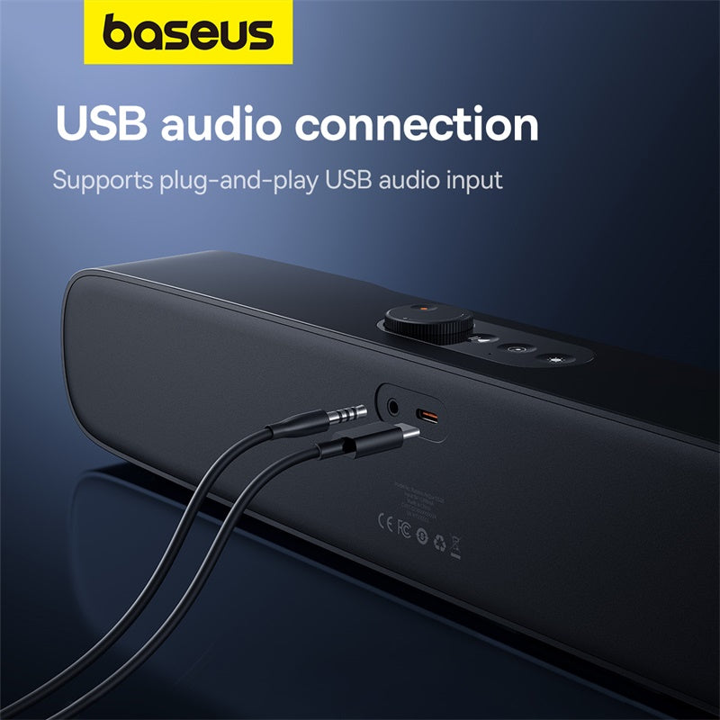 Baseus DS10 Soundbar Subwoofer Speaker Wireless Bluetooth 5.3 Sound Bar Home Theater 5