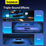 Baseus DS10 Soundbar Subwoofer Speaker Wireless Bluetooth 5.3 Sound Bar Home Theater 6