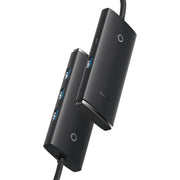 Baseus Lite Series 4-Port USB-A HUB Adapter (USB-A to USB-A 3.0 x4) - 25cm Black 2