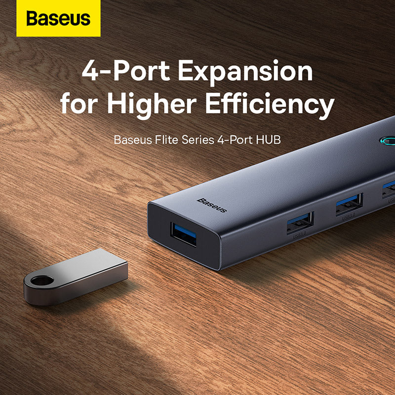 Baseus Ultrajoy Series 4-Port USB 3.0 Smart HUB 4