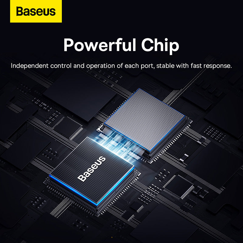 Baseus Ultrajoy Series 4-Port USB 3.0 Smart HUB 6