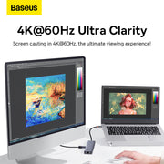 Baseus Ultrajoy Series 7 Port Type-C HUB Docking Station 5