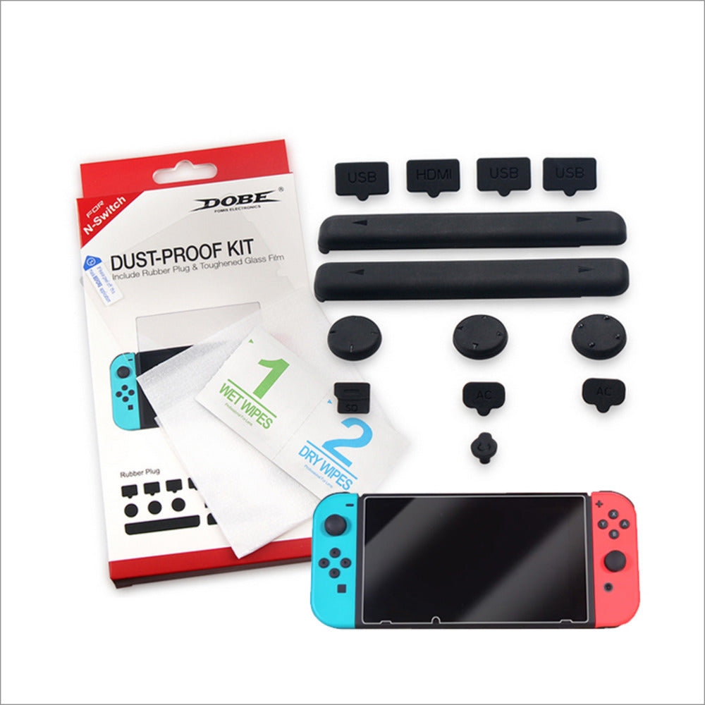Nintendo Switch Protection Bundle – Durable EVA Case & HD Tempered Glass Screen Protector 3