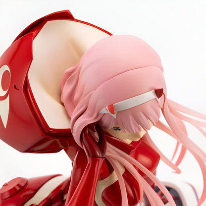 Darling and Franxx Zero Two Red Suit Anime Figure 15cm
