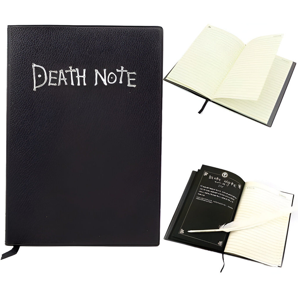 Authentic Death Note Anime Replica Notebook with Feather Pen & Soundtrack CD 4