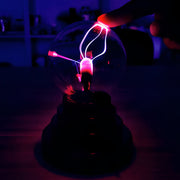 Mesmerizing Plasma Ball Lamp – Compact, Interactive Neon Light Show 6