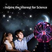 Mesmerizing Plasma Ball Lamp – Compact, Interactive Neon Light Show 5