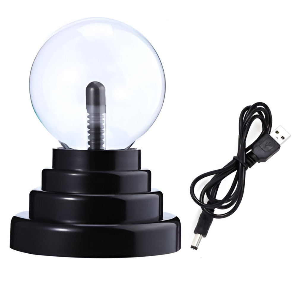 Mesmerizing Plasma Ball Lamp – Compact, Interactive Neon Light Show 2