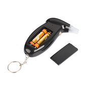 Compact Portable BAC Breathalyzer with Audible Alerts & Keychain 2
