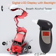 Compact Portable BAC Breathalyzer with Audible Alerts & Keychain 6