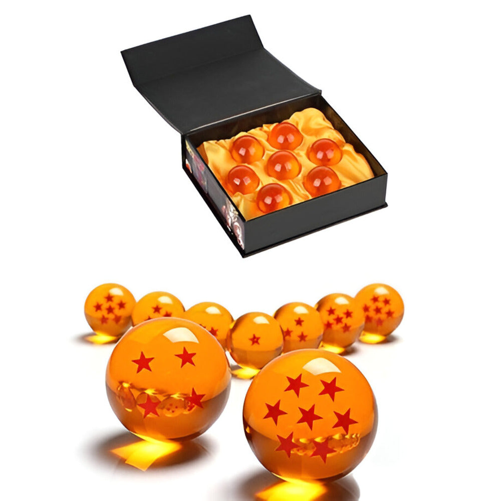 Dragon Ball Extra Large Resin Crystal Ball Set – Collectible Anime Display 4