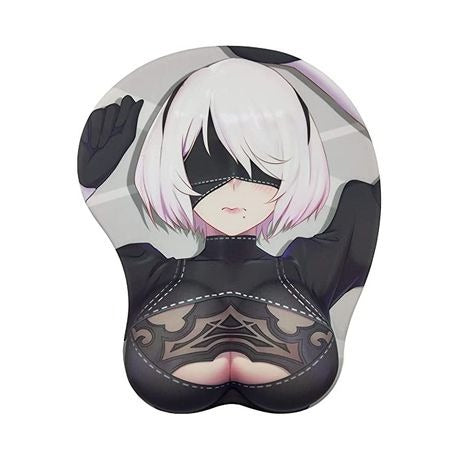 Ergonomic Wrist Support Anime Mousepad - Kurumi