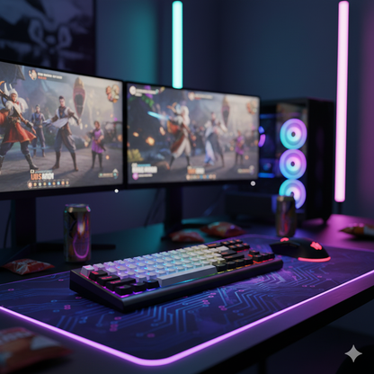 HAVIT KB896L x VKS Gamer Mechanical Keyboard RGB 1.2m