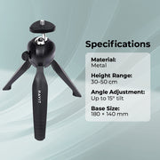 HAVIT PA301 Projector Stand Adjustable Height Stable Metal