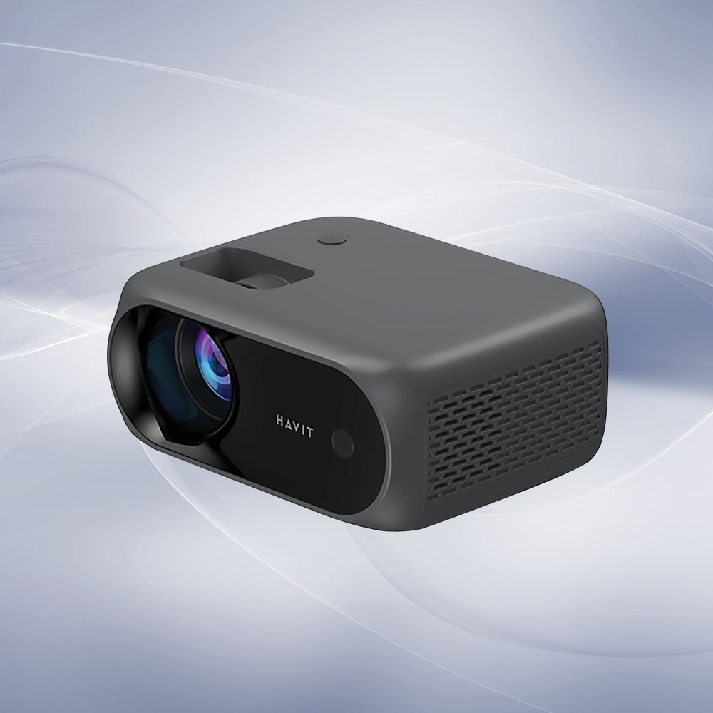 HAVIT PJ221-EU 1080P Smart Projector WiFi 2000 Lumens Portable