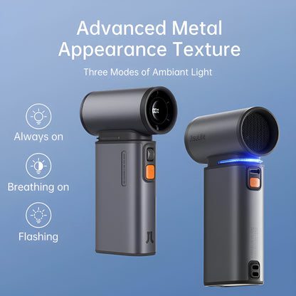 Two lighters with advanced metal appearance texture on a blue background