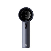 Jisulife Pro1 Handheld Fan 3600mAh 100 Speed Portable Fan Handheld device with digital display on a white background