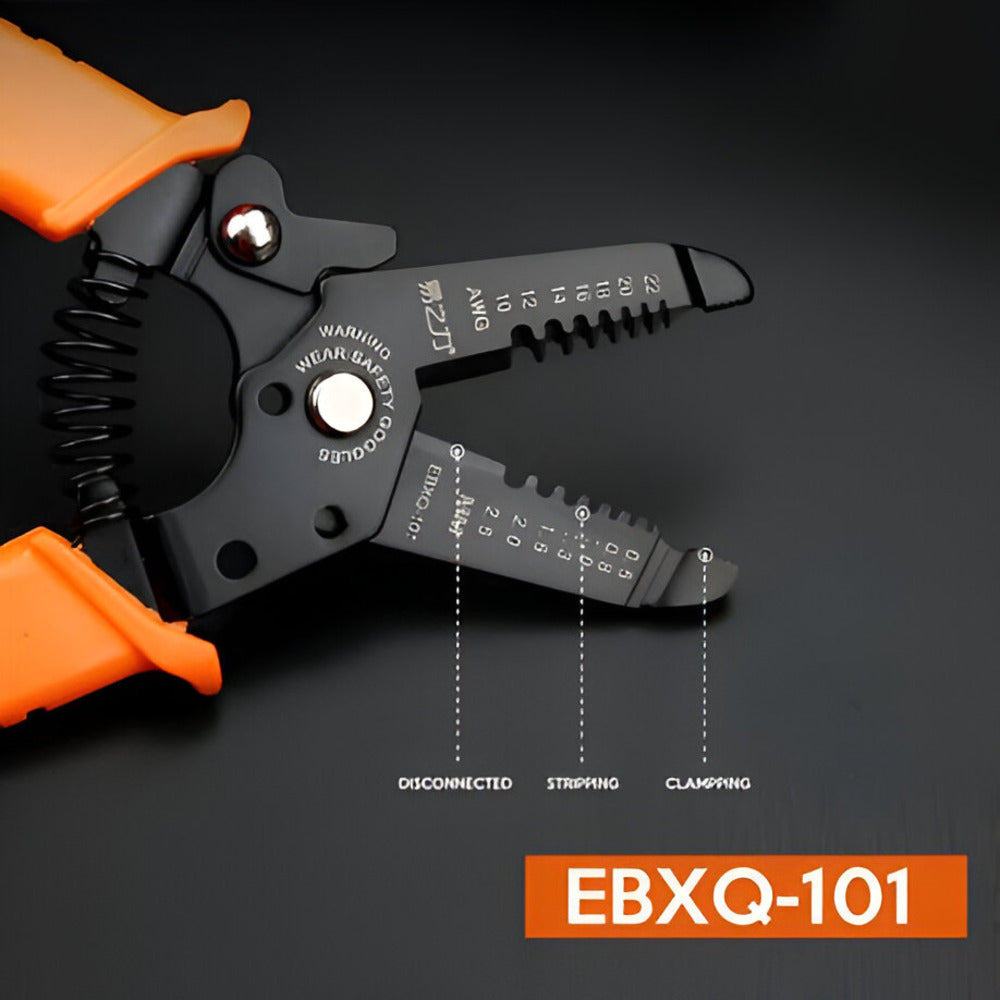 Jakemy 3D Metal Wire Stripper with Built-in Cutter and Lock 4