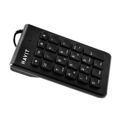 HAVIT KB223 USB Numeric Keypad 18-Key Portable Number Pad