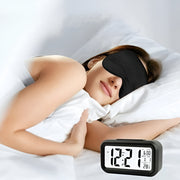 CD Digital Alarm Clock with Intelligent Blue Backlight and Adjustable Snooze 6