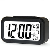 CD Digital Alarm Clock with Intelligent Blue Backlight and Adjustable Snooze 1
