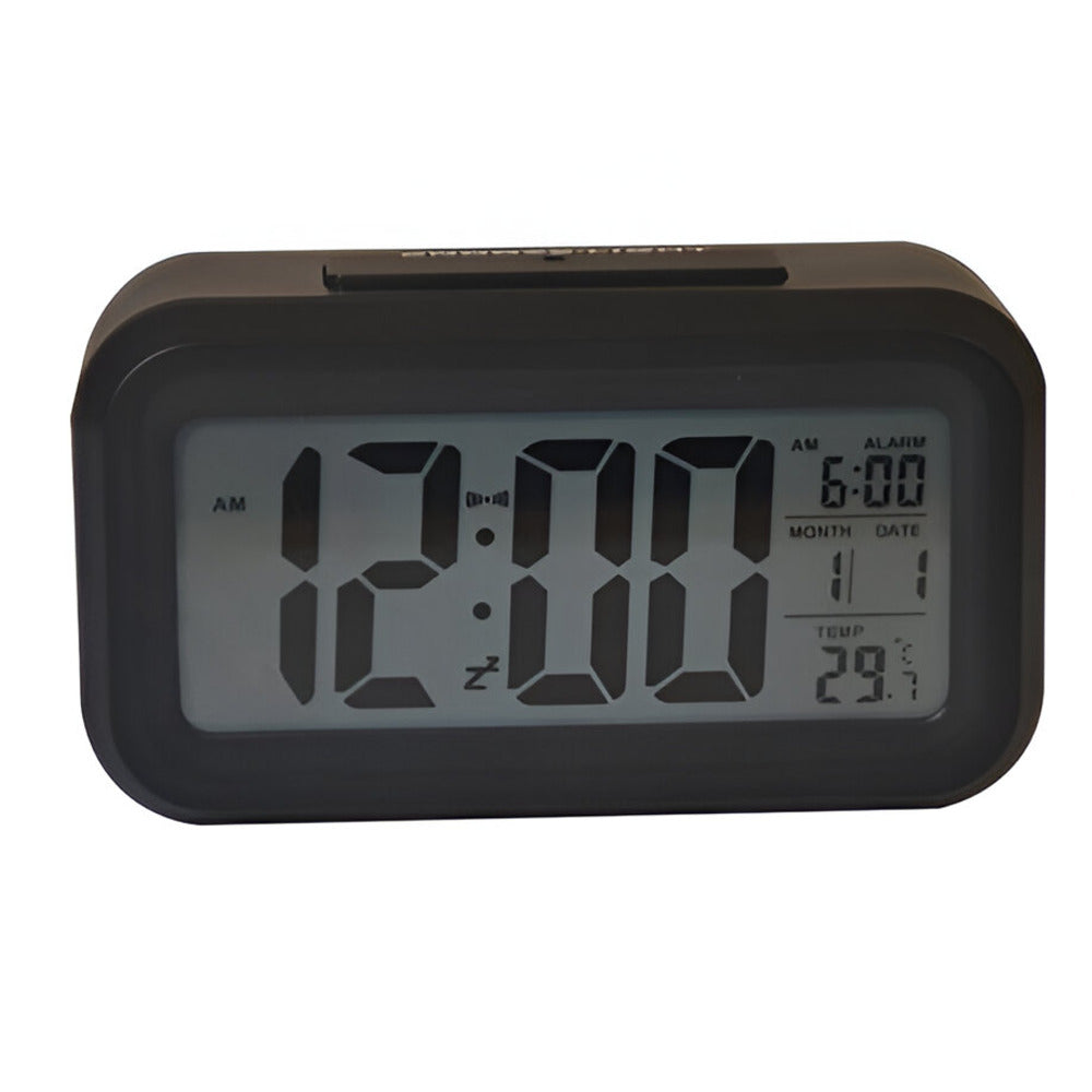 CD Digital Alarm Clock with Intelligent Blue Backlight and Adjustable Snooze 3