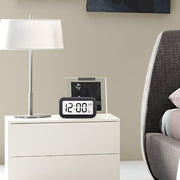 CD Digital Alarm Clock with Intelligent Blue Backlight and Adjustable Snooze 7