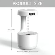 Cooling Mist Humidifier with Anti-Gravity Water Droplet Effect – Unique and Compact