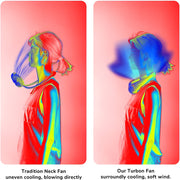 Jisulife Life3 Bladeless Neck Fan 4000mAh Hands-Free Cooling