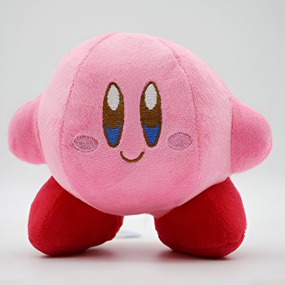 Kirby Plush Toy | Soft Polyester Cuddly Plush | Vibrant Embroidery & Self-Supporting Design 1
