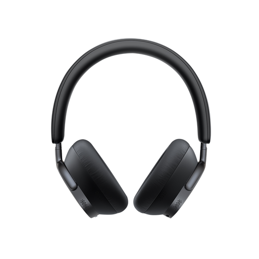 Baseus Inspired Black over-ear headphones on a white background