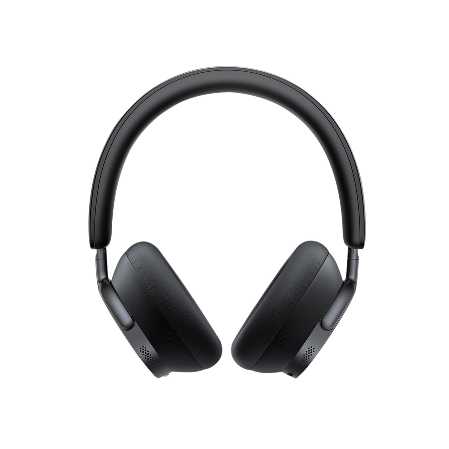 Baseus Inspired Black over-ear headphones on a white background