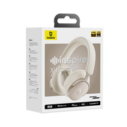 Baseus Inspire XH1 headphones packaging on a white background