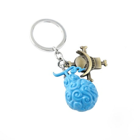 One Piece Devil Fruit Keychain