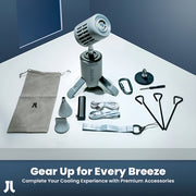 Jisulife Ultra1 Portable Outdoor Fan 13500mAh High Speed 18W