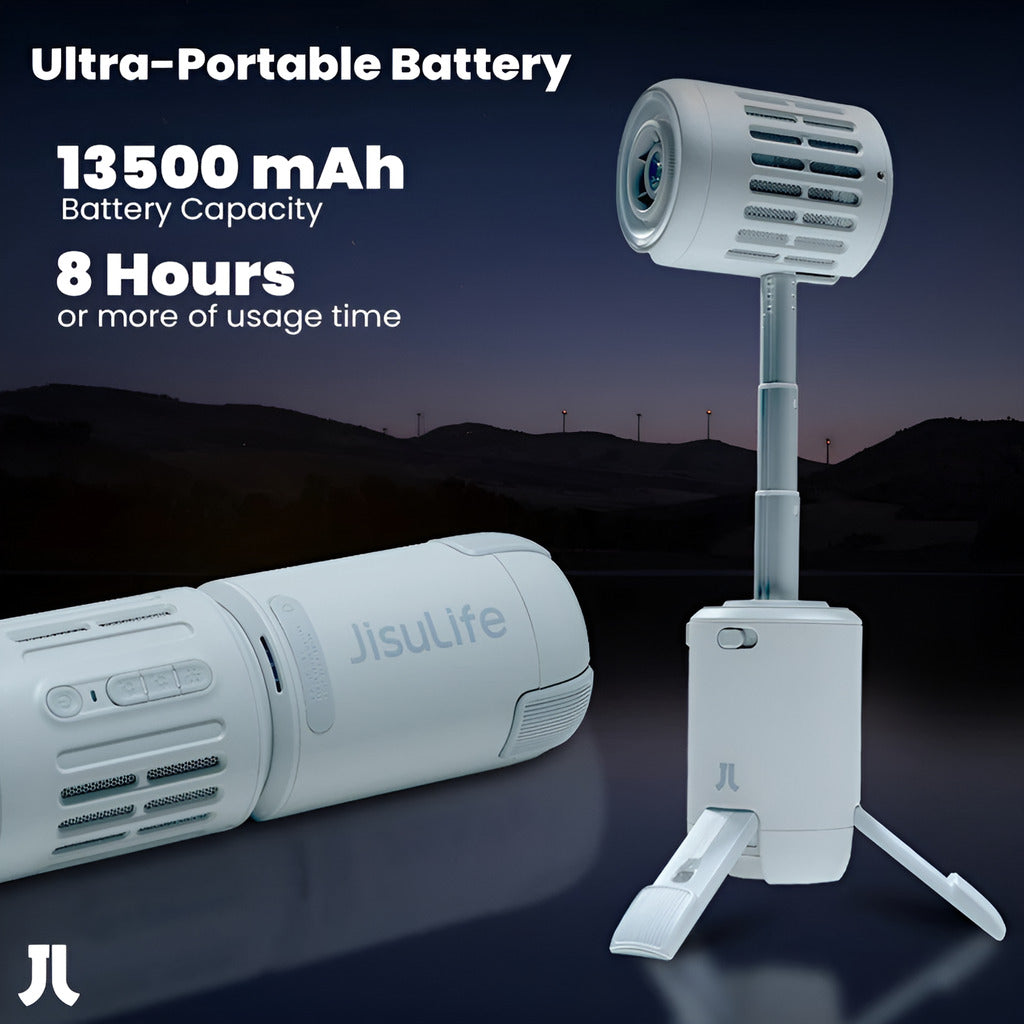 Jisulife Ultra1 Portable Outdoor Fan 13500mAh High Speed 18W