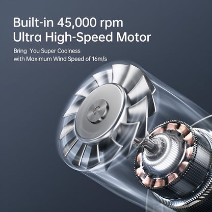 Ultra high-speed motor with text on a dark background