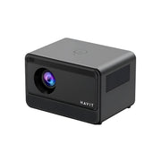 Black Havit projector on a white background