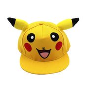Pikachu Anime Peak Cap | Adjustable Snapback Hat | Durable & Stylish Fan Accessory