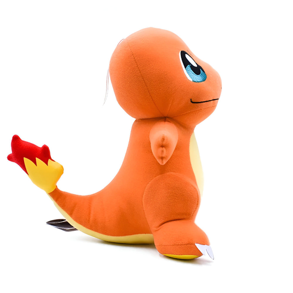 Pokémon Charmander Chibi Plush Toy – 18cm Soft Collectible Plush for Fans side view white background