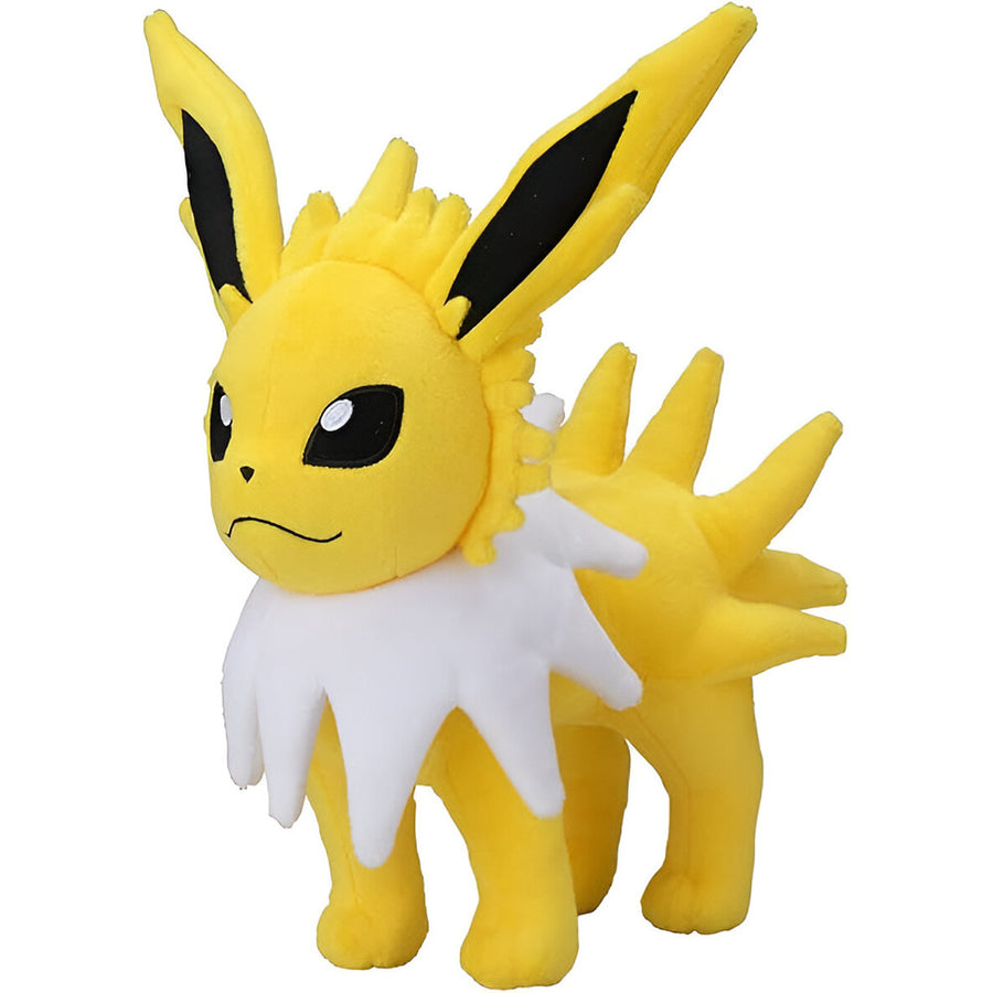 Pokémon Jolteon Soft Plush Toy | Cozy 20cm Electric-Type Collectible Plush white background