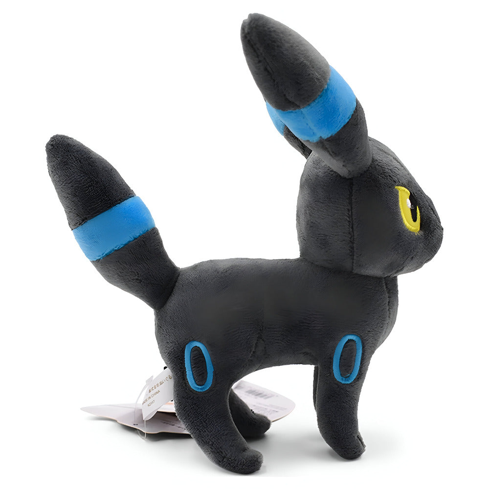 Pokémon Umbreon Soft Plush Toy | Cozy Decorative Cushion | Pokémon Plush for Fans white background 3