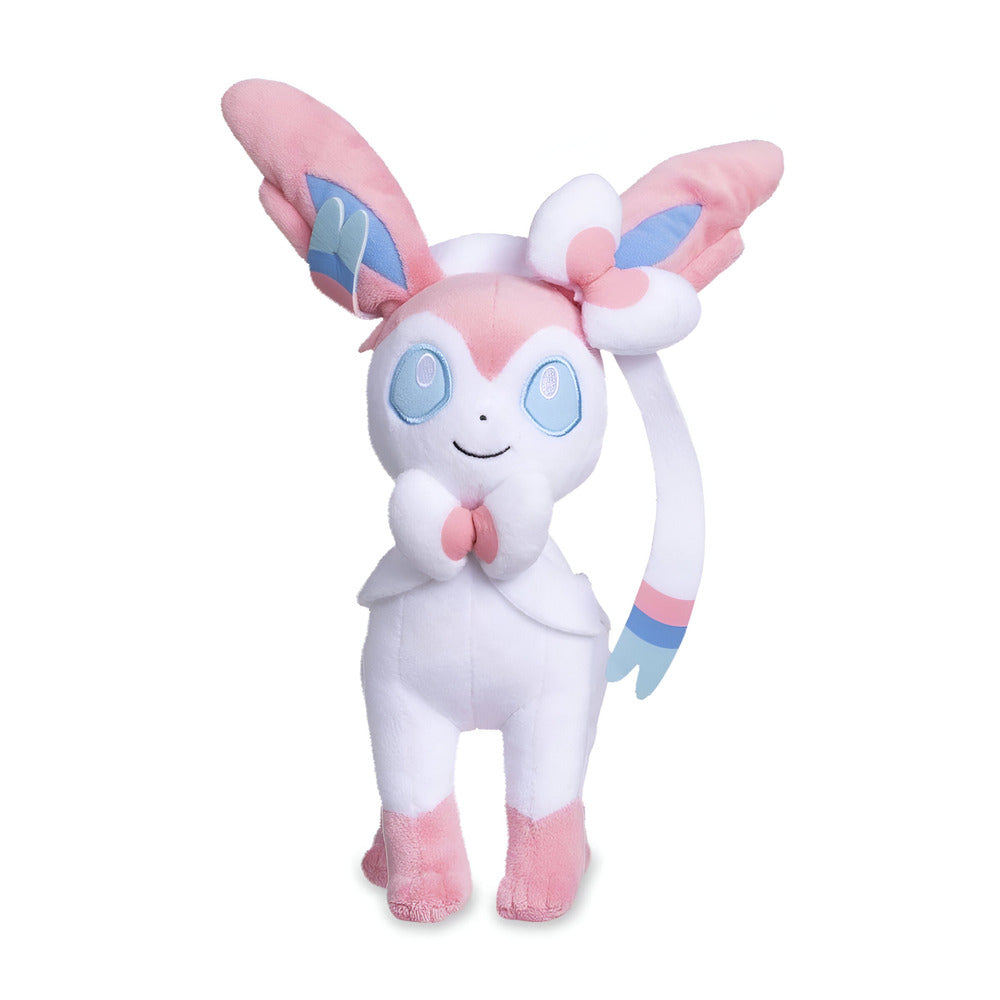 Pokémon Sylveon Soft Plush Toy | Cozy Decorative Cushion | 20-24cm Collectible Plush 3