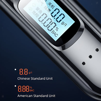Portable Rechargeable Non-Contact Alcohol Breathalyser Tester