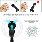Soncm Aux Desktop Microphone with Stand SM-M3