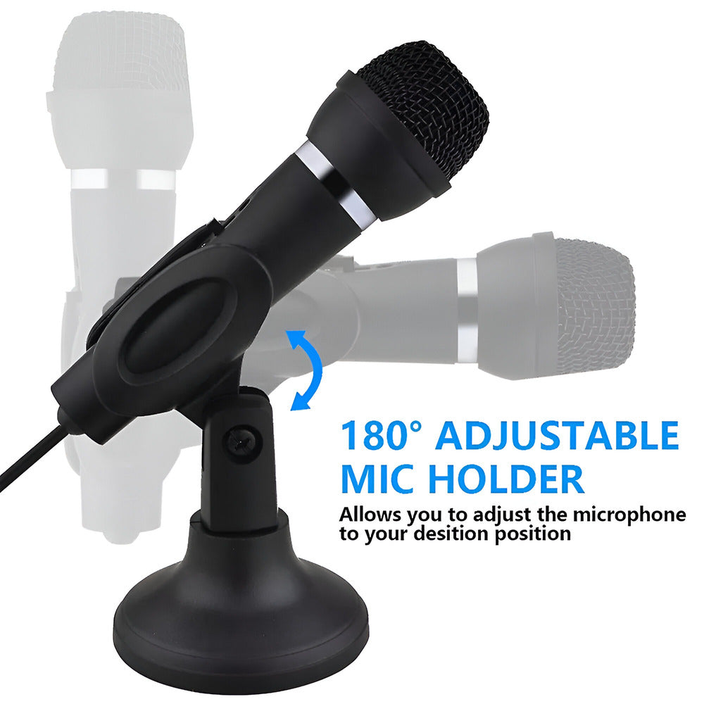 Soncm Aux Desktop Microphone with Stand SM-M3