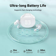 ACEFAST T9 Crystal Air Wireless Earbuds (AI Call Noise Reduction, 30h Playtime)